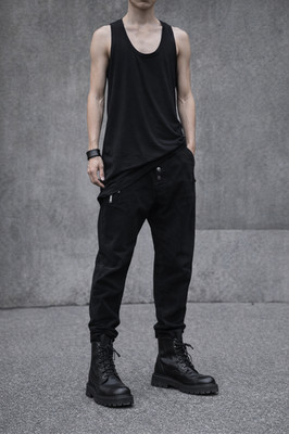 Dsquared2 Cordhose schwarz Boyfriend Cropped Chino Made in Italy W34