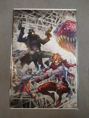 Edge Of Spider-Verse #1 Alan Quah NYCC Colour Splash Connect Virgin Variant 2022