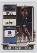 2023-24 Panini Contenders Bronze Game Ticket Ja Morant #74 mp7