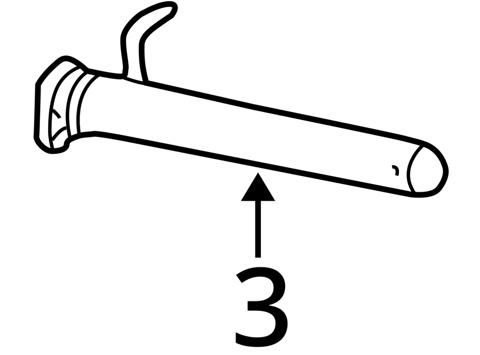 Ford F-350 Super Duty F-250 Super Duty 2001-2003 tubo de escape delantero 1C3Z5A212DA Foto 3 de 3