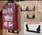 5x Milwaukee Packout Wall Mount Brackets Heavy Duty Single Wide Storage Holder