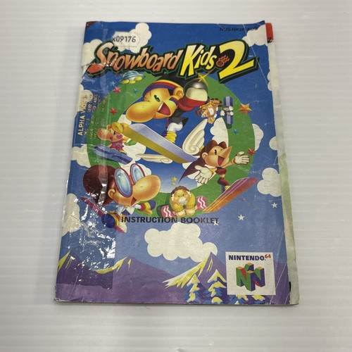 NINTENDO 64 GAME SNOWBOARD KIDS 2 PAL COMPLETE BOXED - Picture 6 of 24
