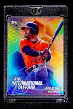 Jose Altuve RARE COLORBLAST REFRACTOR INVESTMENT CARD Astros SP