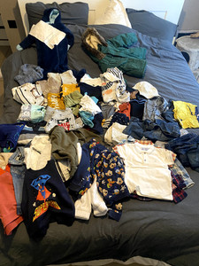 Lots Vetements Enfants 18/24 Mois TBE Hugo Boss, Creeks, Adidas ...