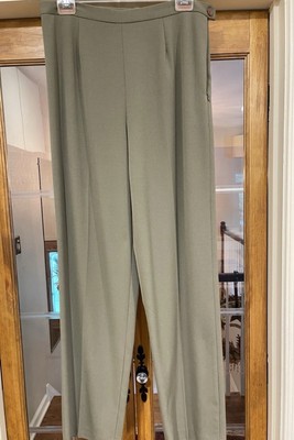 Rafaella Women's Dress Trousers with Side Zipper for a flatter looking  tummy.