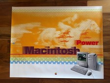 Apple Mac Power Mac Poster 27 x 34 NOT A REPRINT Vintage New Old Stock