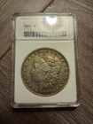 1894-P Morgan Silver Dollar $1 1894 - Certified ANACS XF45 in small slab.