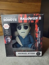 Halloween II Michael Myers 12" Vinyl Knit Figure Handmade By Robots #001 New
