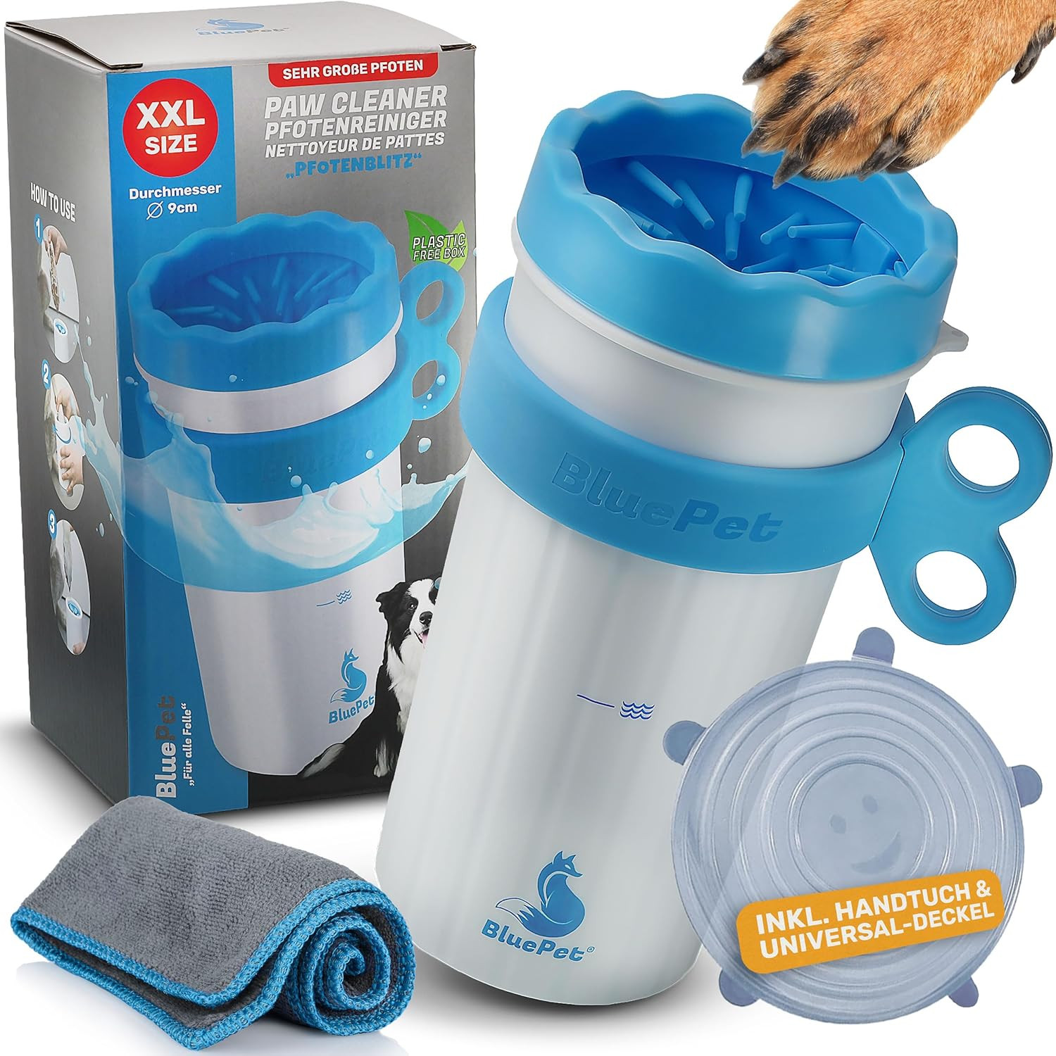 Lava Zampe Cane Automatico USB | Pulitore Zampe Elettrico 3.0
