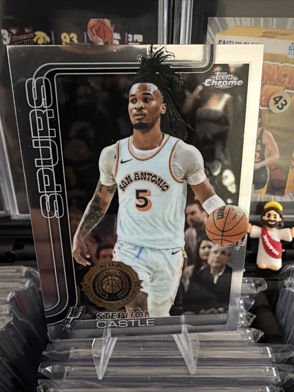 2025-26 Topps Chrome - Stephon Castle #228 Refractor