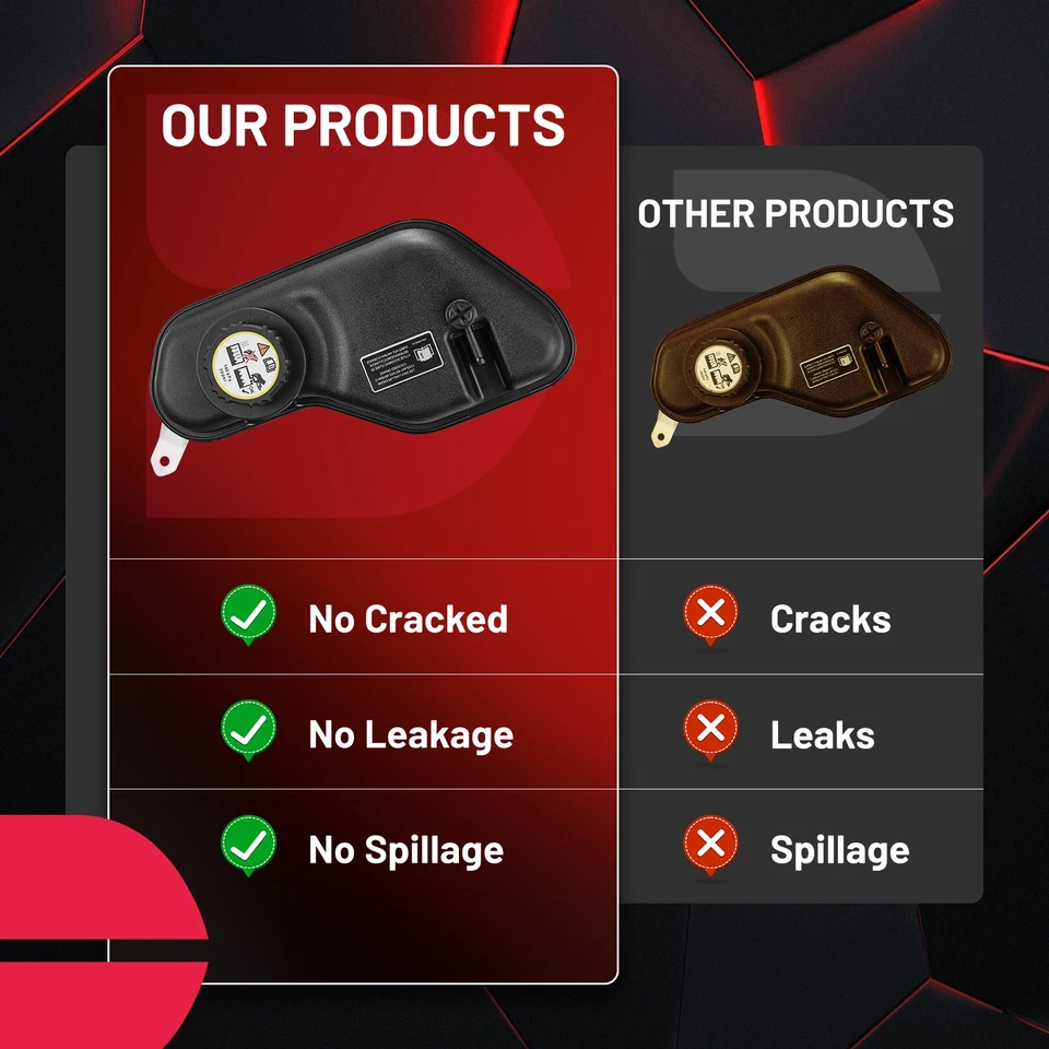 Tanque de desbordamiento de depósito de refrigerante delantero con sensor de tapa para Jaguar Super V8 2005-09 Foto 3 de 4