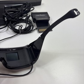 Sega 3D Glasses Sega Master System with Adapter Untested Light Phaser *READ*