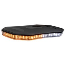 Buyers Products 8891111 LED Mini Light Bar, Class 1 Low Profile Amber/Clear