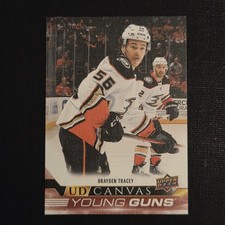 2022-23 Upper Deck Series 1 - Ud Canvas Young Guns Brayden Tracey #C103 (RC)