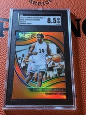 2021–22 Chronicles DP Select Orange Prizm Jonathan Kuminga SGC 8.5 ￼