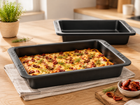 chg Easy Oven Brat- & Backform 28X23X4 Cm Antihaft Auflaufform Backblech Ofen B4