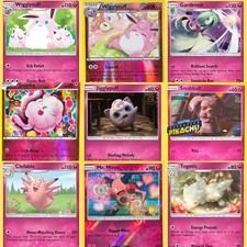 Fairy Types - Pick Your Pokemon Cards NM/LP - Complete Your Set