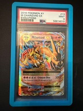 PSA 9 M Charizard EX - 13/108 - Evolutions - Pokemon - Read Description
