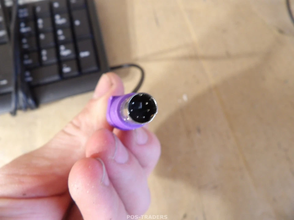 FUJITSU KB410 G QWERTY PS2 high quality and functional keyboard Tastatur Black - Bild 4 von 4