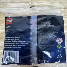 LEGO The Lego Movie Micro Manager Battle Polybag 30281 (SEALED)