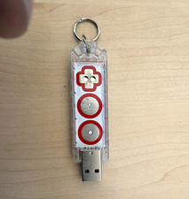 MakeyMakey Keychain Clear/Red/White