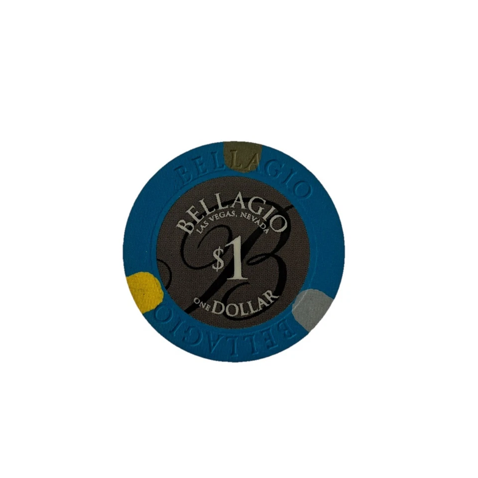 Bellagio * $1 Poker Chip / Jeton * Las Vegas, Nevada * Casino - Bild 1 von 1