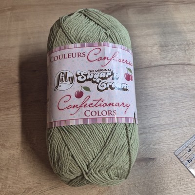 Lily Sugar 'n Cream Confectionary Colors Cotton Worsted Yarn Pistachio 400g