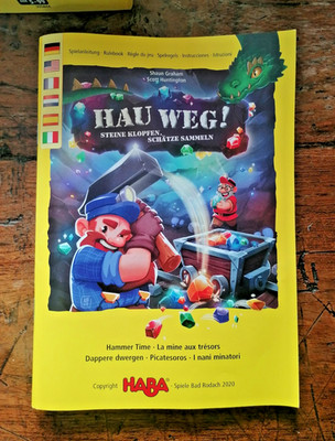 Hammerzeit: Edelsteine abbauen und sammeln BRETTSPIEL Drachen Edelsteine Schatz! Haba
