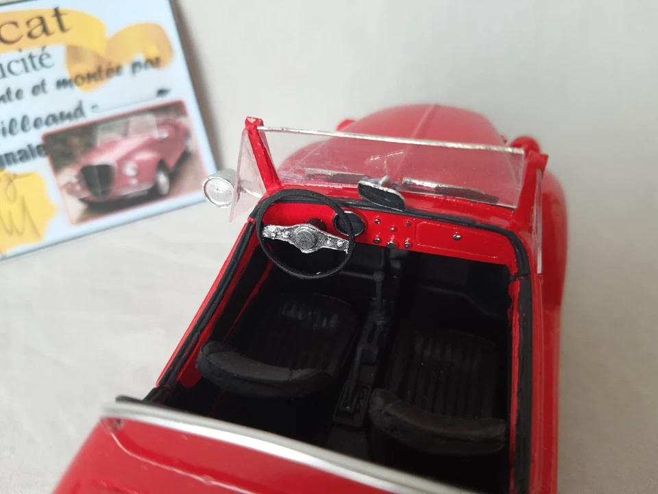 Fiat 500 gamine Vignale 1968 microcar résine de fabrication maison 1/24 - Photo 4/4
