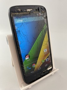 Motorola Moto G 1. Gen schwarz entsperrt 8GB 4,5" Android Smartphone gesprungen #C16