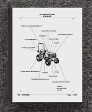 B7400HSD Diesel Tractor Service Parts Manual Fits Kubota Tractor 4WD 3-Cyl P322