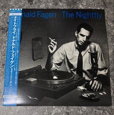 Donald Fagen The Nightfly LP record with obi, P- disc.