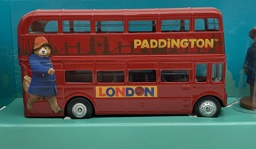 London Bus PADDINGTON mit Figur Corgi OVP NEU - Bild 3 von 4