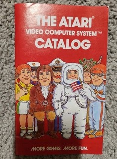 1978 Original Vintage Atari Video Computer System Catalog Pamphlet