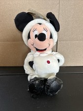 Disney Store Mini Bean Bag January Birthstone Minnie Mouse 8 Inch Plush