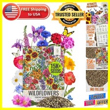 Bulk Shade Tolerant Wildflower Seed Mix | 1 Ounce | Ideal for Butterfly Gardens 255.84 per gallon