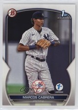 2023 Bowman 1st Edition Marcos Cabrera #BPPF-46 0r0a