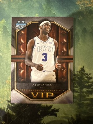 2025 Topps Bowman Chrome U AJ Dybantsa Very Important Prospects
