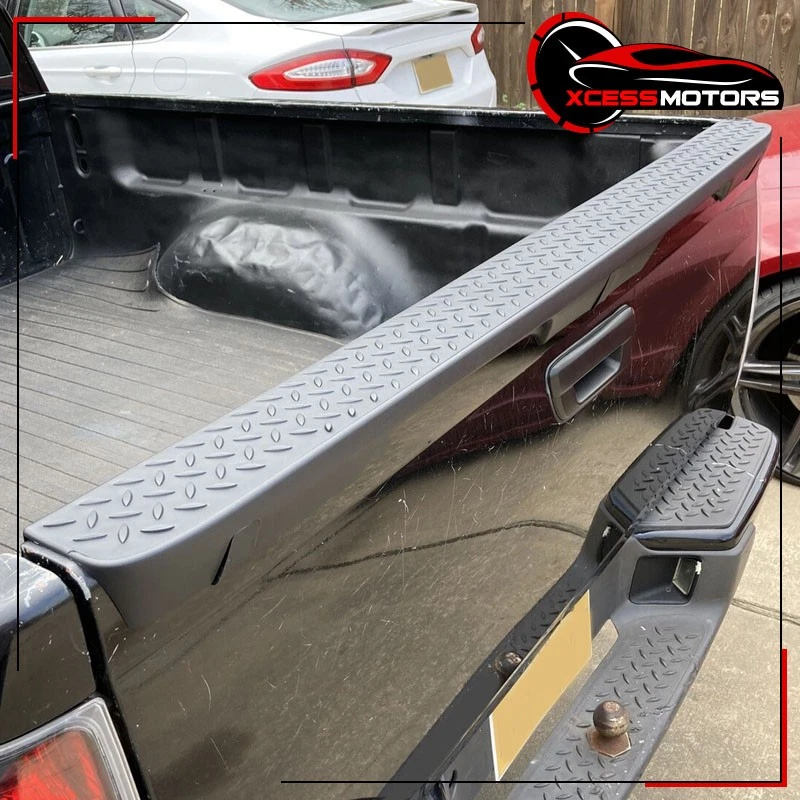 Fits 04-12 Chevy Colorado GMC Canyon Rear Tailgate Moulding Cap Top Protector - Image 2 of 4