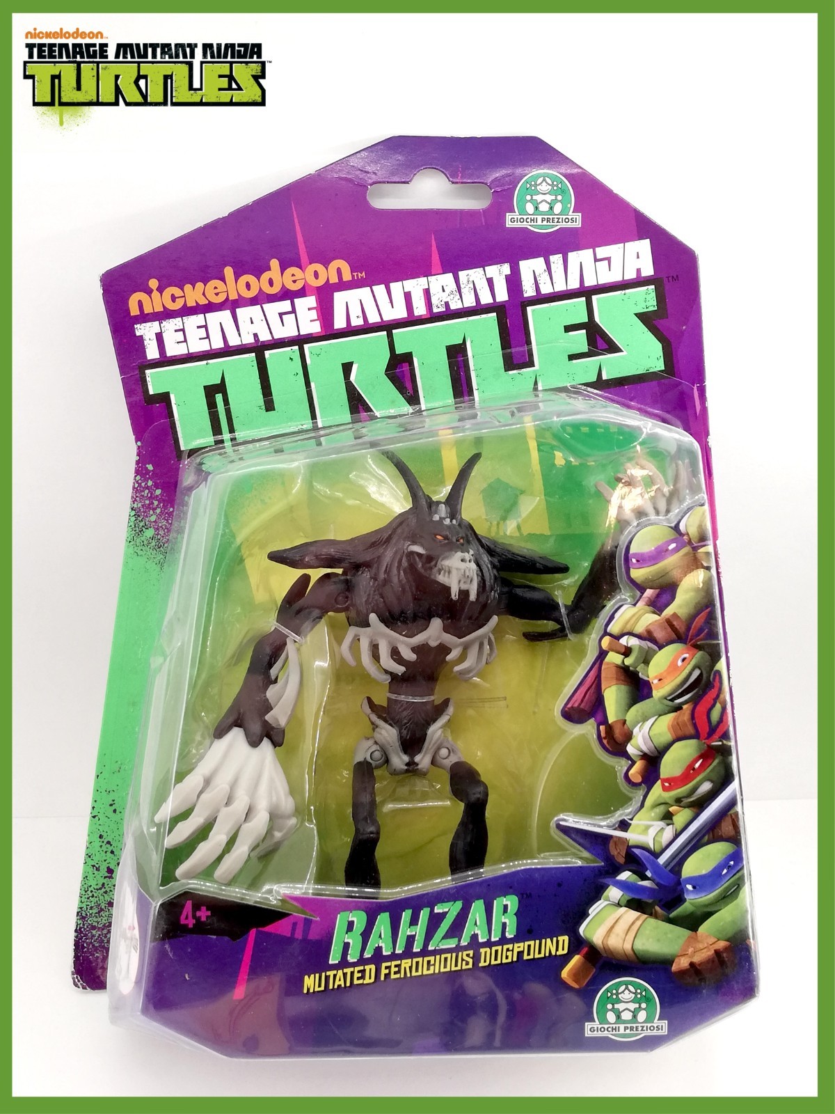 Figurine TMNT Rahzar articulée de 12cm avec détails féroces