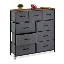 Cassettiera camera da letto Cassettone moderno Mobiletto salvaspazio 9 cassetti