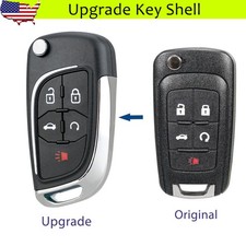Upgrade Flip Key Fob Case For Chevy Camaro Gmc Terrain 2013 2014 2015 2016 2017 Upgrade Flip Key Fob Case For Chevy Camaro Gmc Terrain 2013 2014 2015 2016 2017