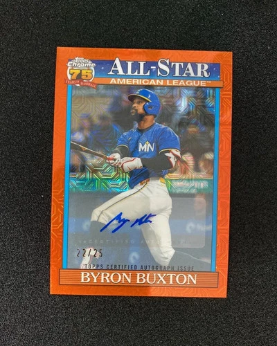2026 Topps Series 1 Byron Buxton Orange (RAW)