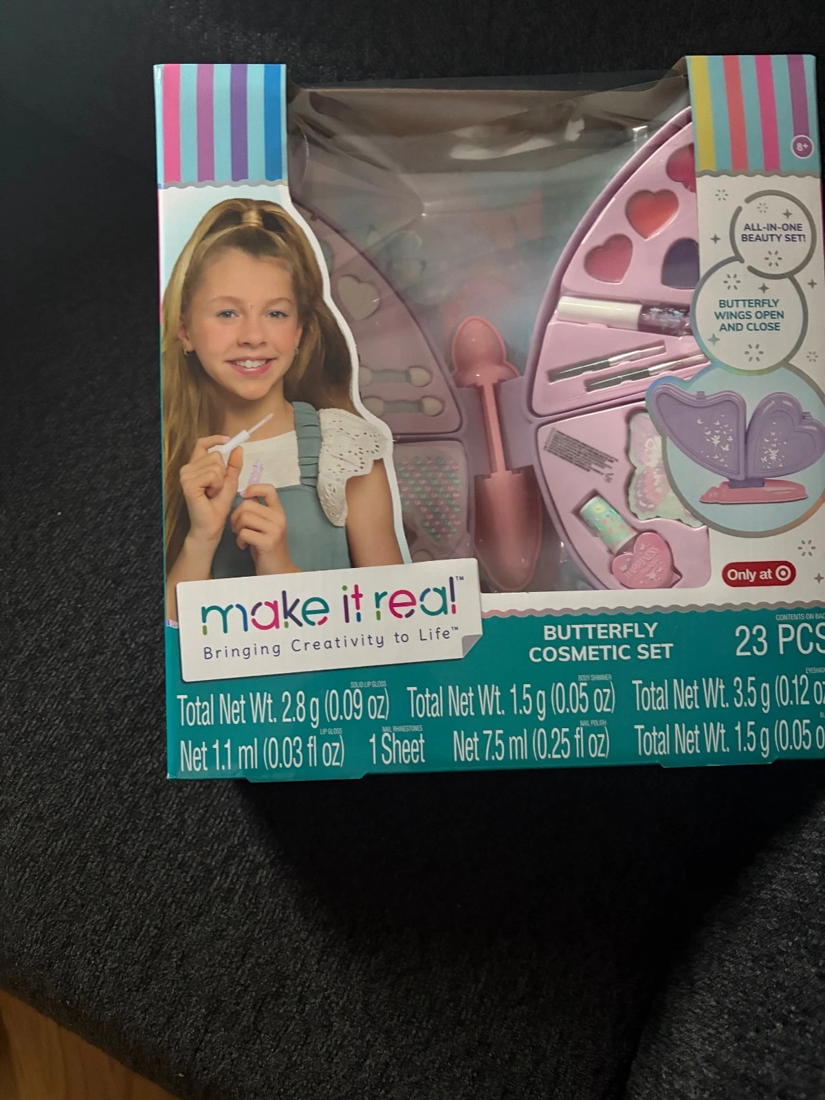 MAKE IT REAL BUTTERFLY COSMETIC SET