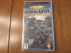 PSP SOCOM US NAVY SEALS FIRETEAM BRAVO 2 VIDEO GAME SONY 2006