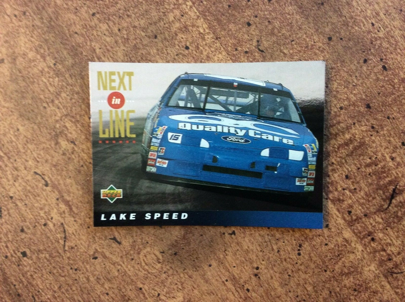 1995 Upper Deck #117 Lake Speed Next in Line   nm