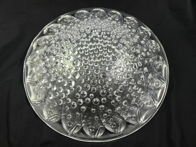 Lalique France Roscoff Koi Fish Bubbles French Crystal