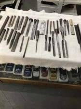 Lot 32 Wood Carpenter Assorted Chisels Need Handles Assorted Sizes Many Marked