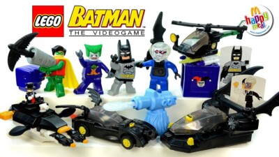 2008 LEGO BATMAN THE VIDEOGAME MCDONALDS HAPPY MEAL TOYS - U - PICK