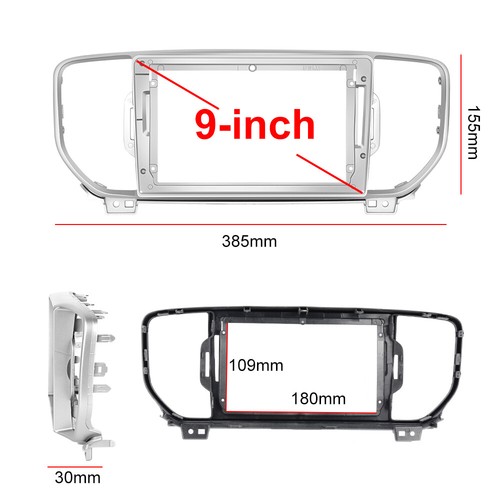 2+32GB 9"Apple Carplay Andriod 13 Car Radio For KIA Sportage 4 KX5 GPS FM WIFI - Foto 17 di 18